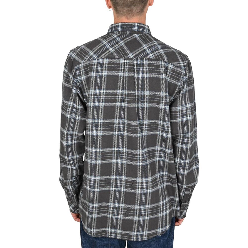 Rip Curl Griffin Flannel L/S Shirt - Washed Black