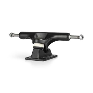 Slappy Hollow Lights Ultra Low Inverted Skateboard Trucks (Pair) - Matte Black/Black Gold