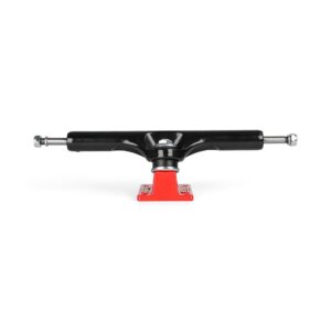Slappy ST1 Hollow Inverted Curb Killer II 10.5" Skateboard Trucks (Pair) - Black/Red