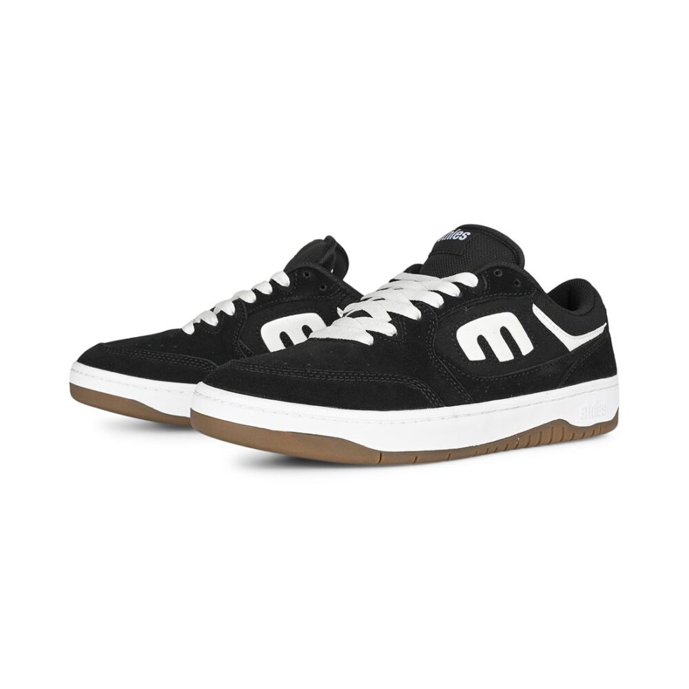 Etnies Loot Skate Shoes - Black/White/Gum