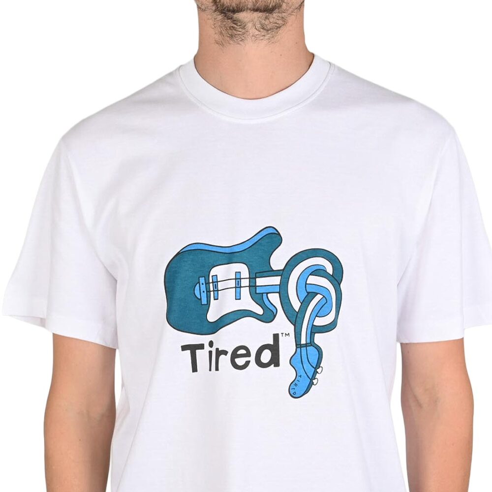 Tired Spinal Tap Short-Sleeved T-Shirt - White