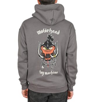 Toy Machine x Motorhead Pullover Hoodie - Charcoal