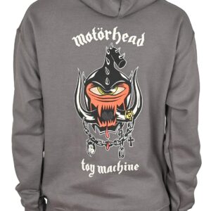 Toy Machine x Motorhead Pullover Hoodie - Charcoal