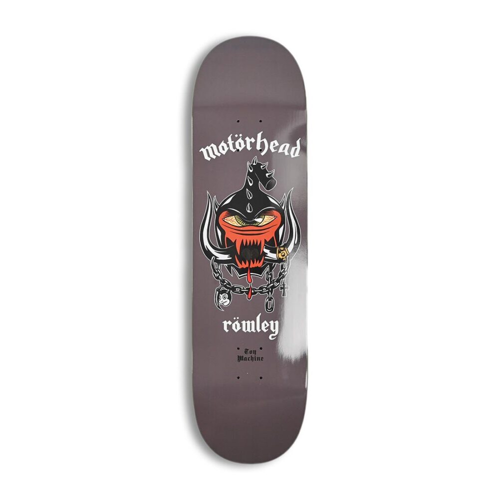Toy Machine x Motorhead Rowley 8.5" Skateboard Deck