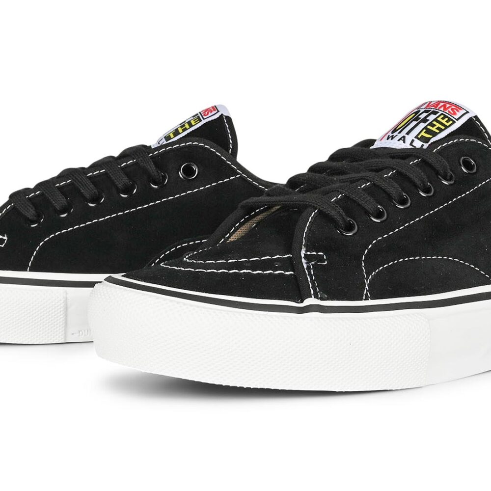 Vans AVE Classic Skate Shoes - Black/White