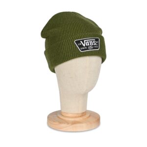 Vans Knu Patch Beanie Hat - Green Balsam