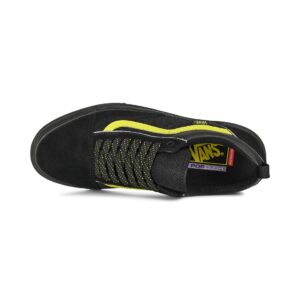 Vans Old Skool Wafflecup Skate Shoes - Reflective Black/Lime