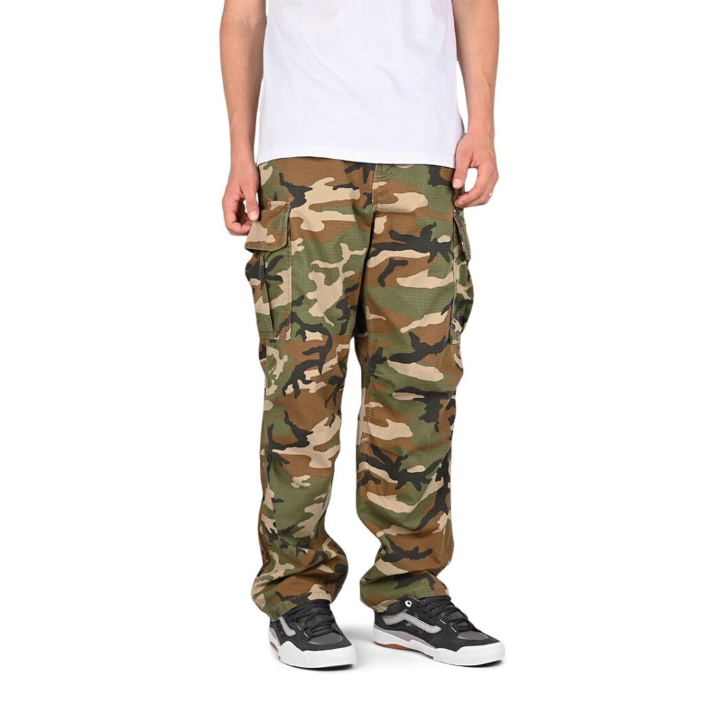 Vans Para AOP Cargo Loose Tapered Pants - Aluminum