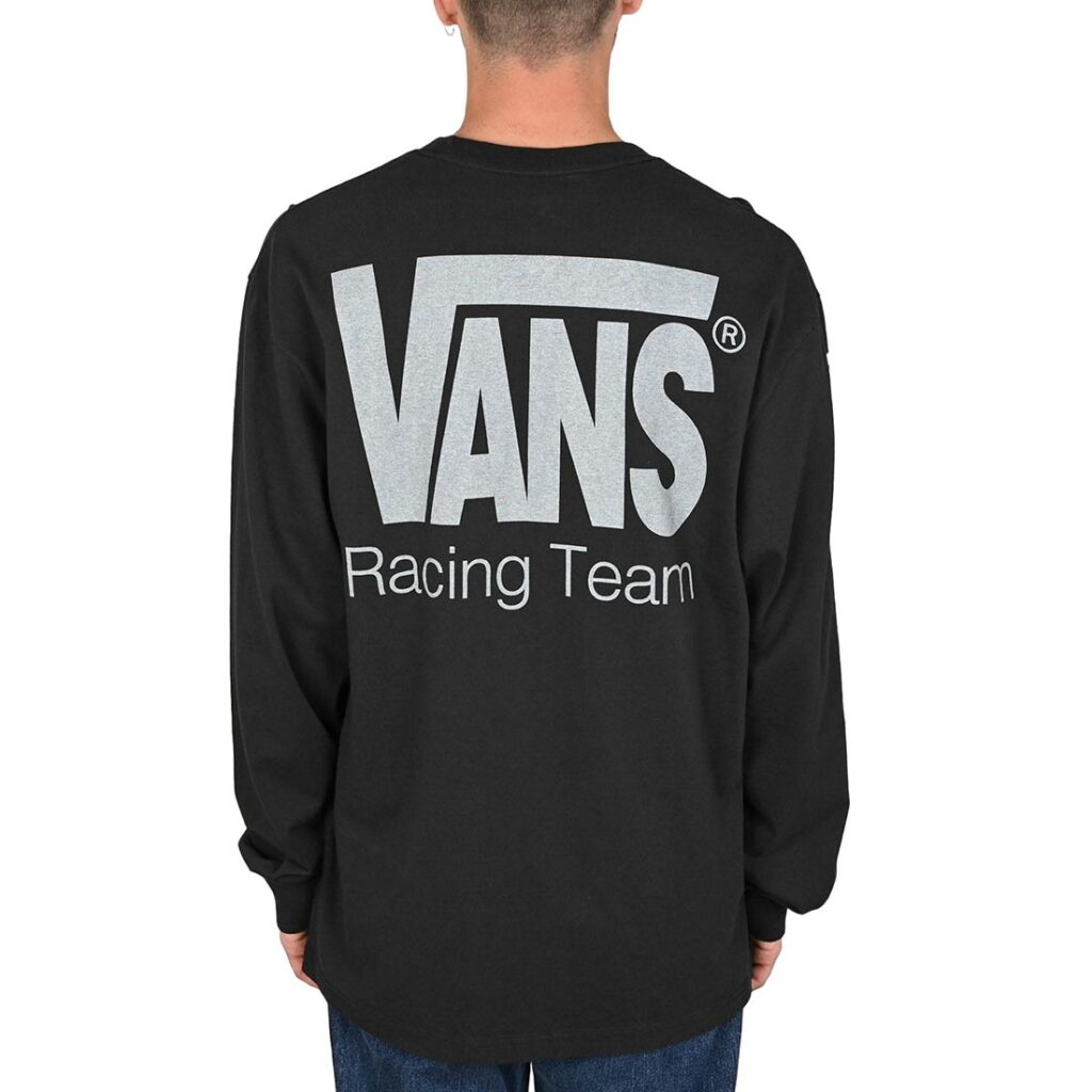Vans Racing L/S T-Shirt - Black
