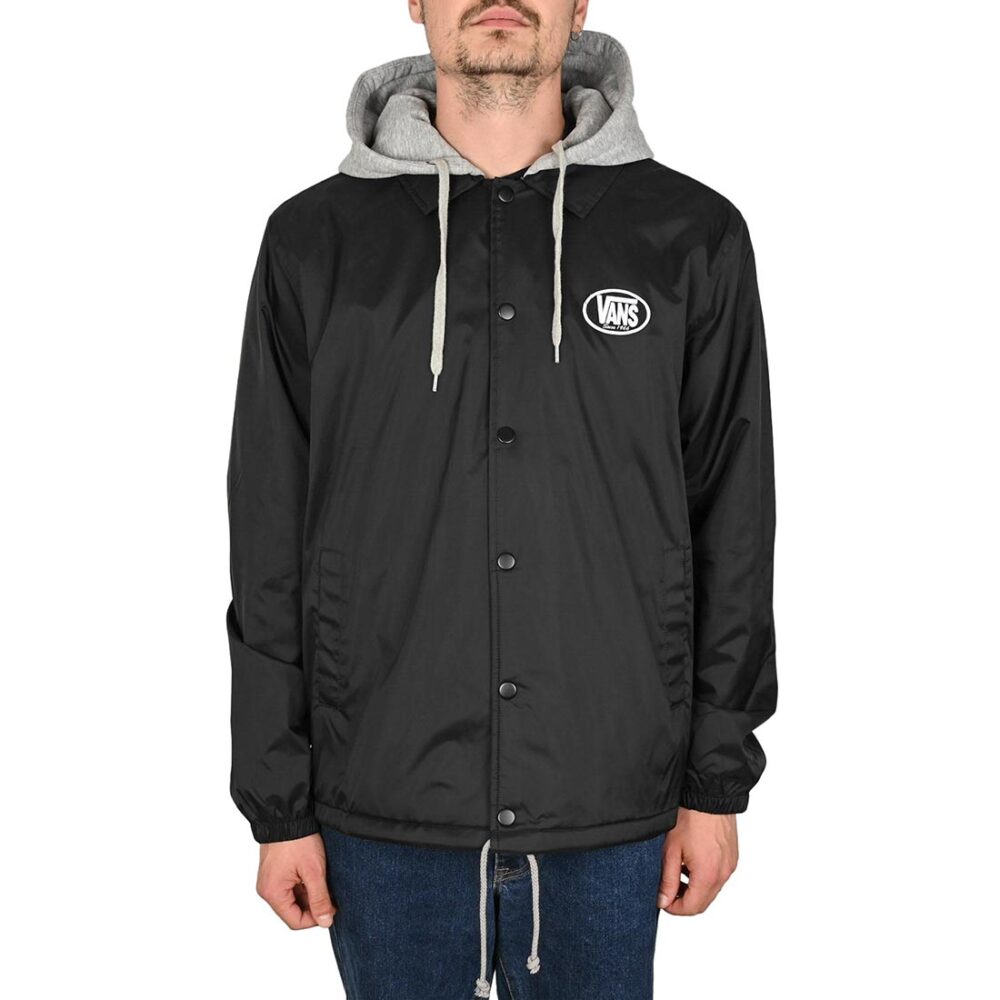 Vans Torrey Hooded Coach Jacket - Black