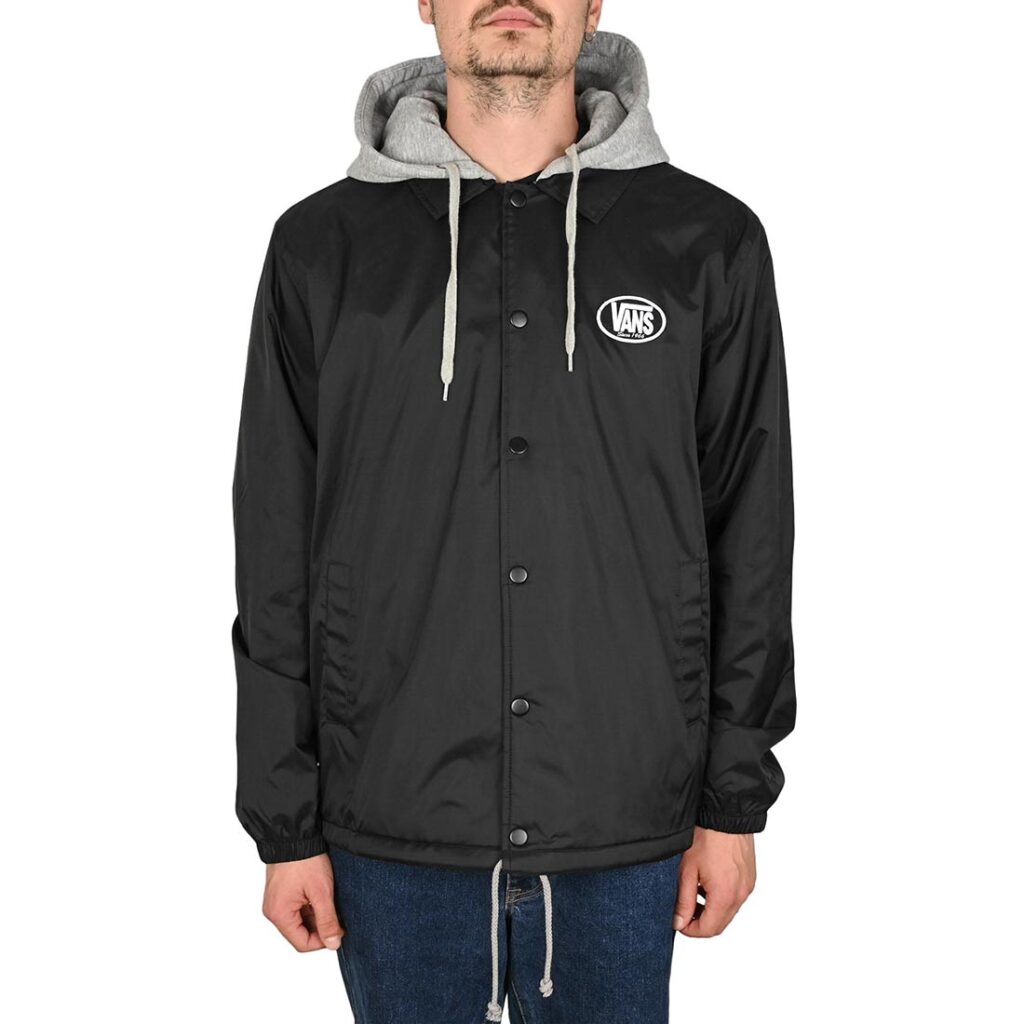 Vans Torrey Hooded Coach Jacket - Black