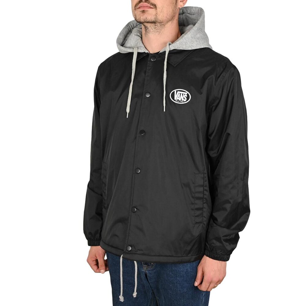 Vans Torrey Hooded Coach Jacket - Black