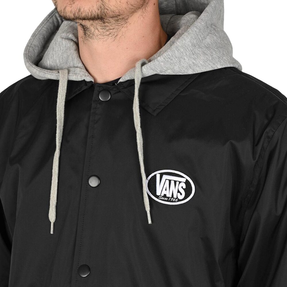Vans Torrey Hooded Coach Jacket - Black