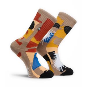 Volcom Carrau Print Mixer Socks 3 Pack - Multi