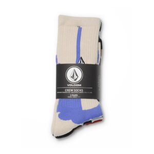 Volcom Carrau Print Mixer Socks 3 Pack - Multi