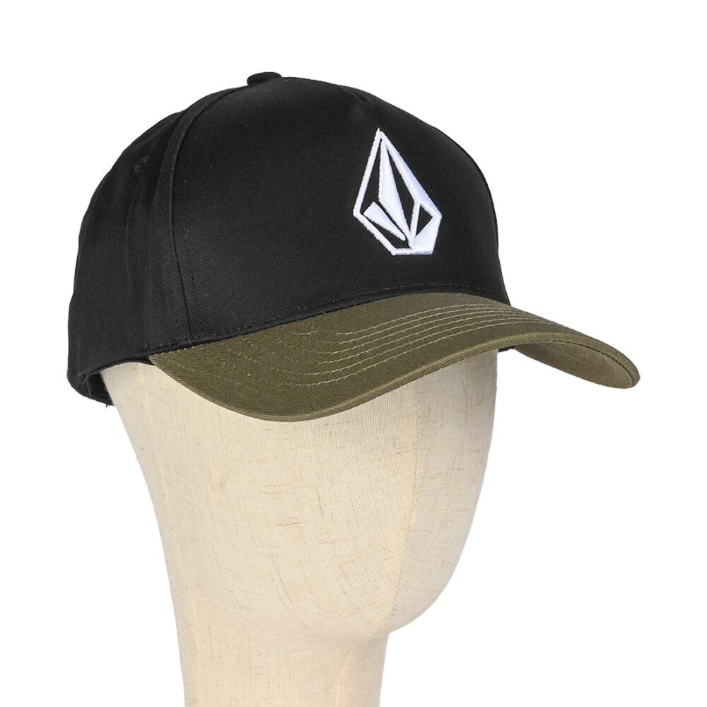 Volcom Embossed Stone ADJ Snapback Cap - Wintermoss