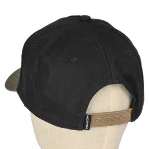 Volcom Embossed Stone ADJ Snapback Cap - Wintermoss