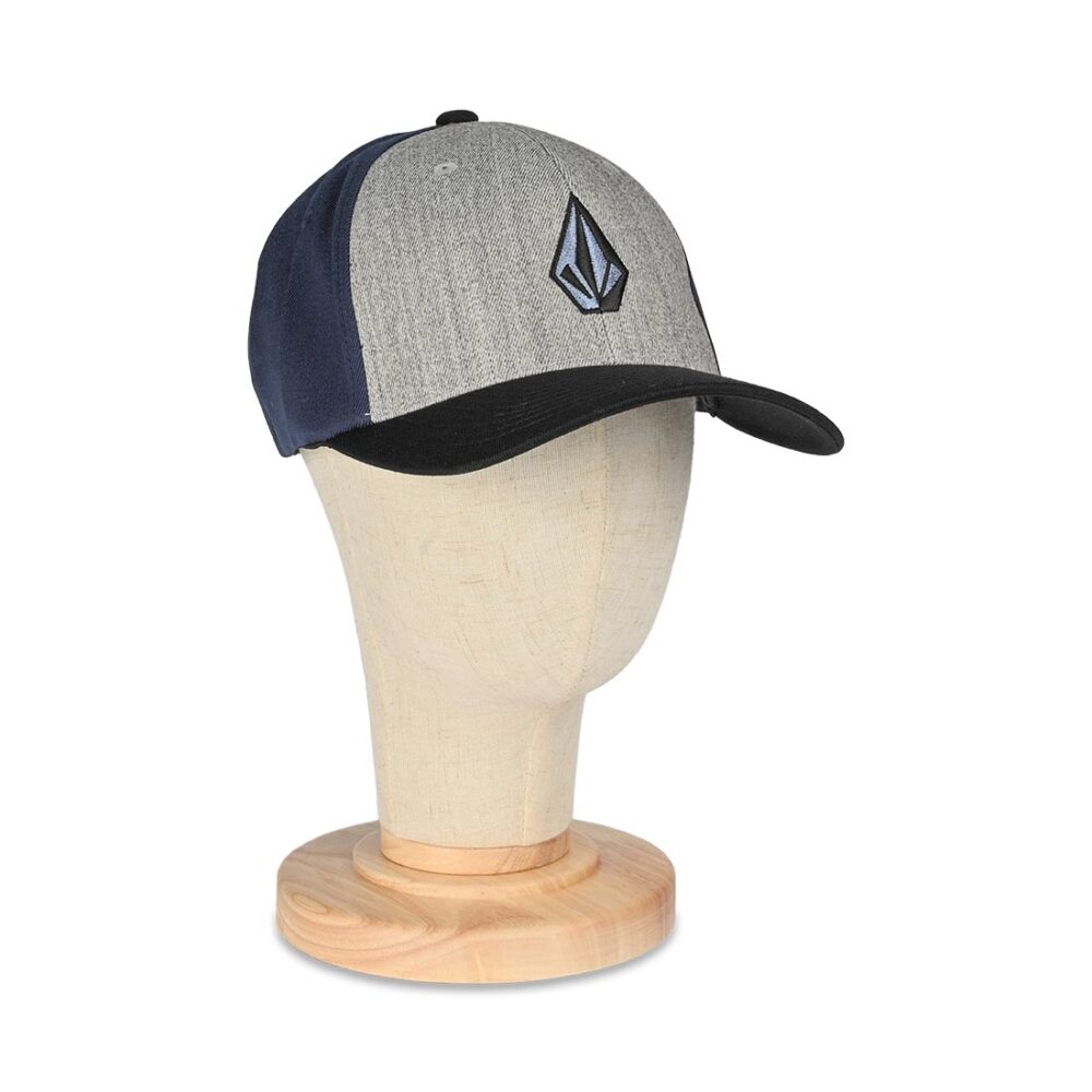 Volcom Full Stone Heather Flexfit Cap - Storm Blue