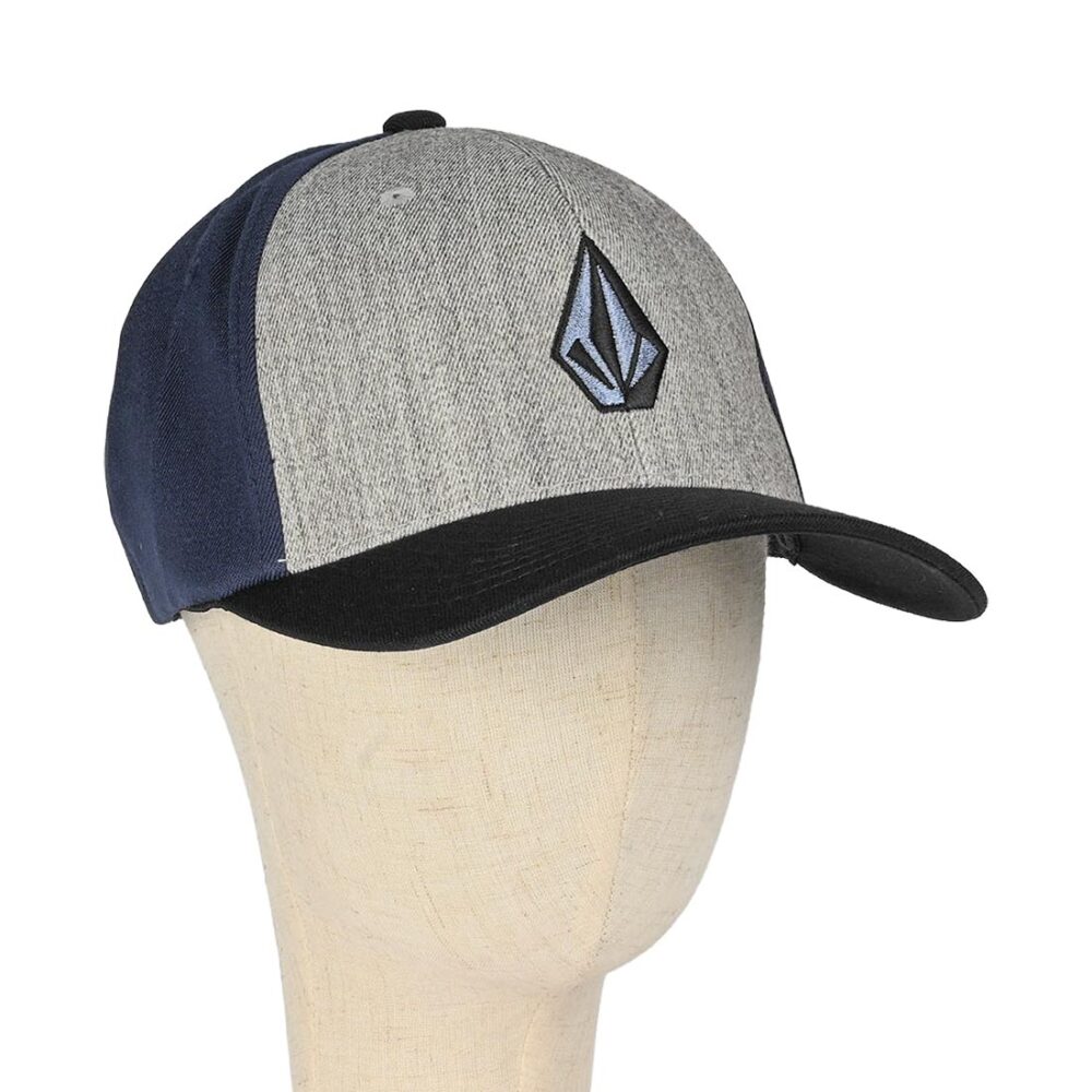 Volcom Full Stone Heather Flexfit Cap - Storm Blue