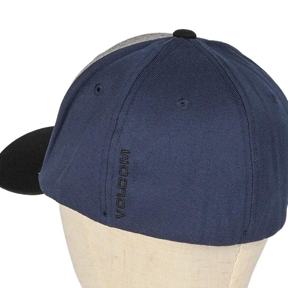 Volcom Full Stone Heather Flexfit Cap - Storm Blue