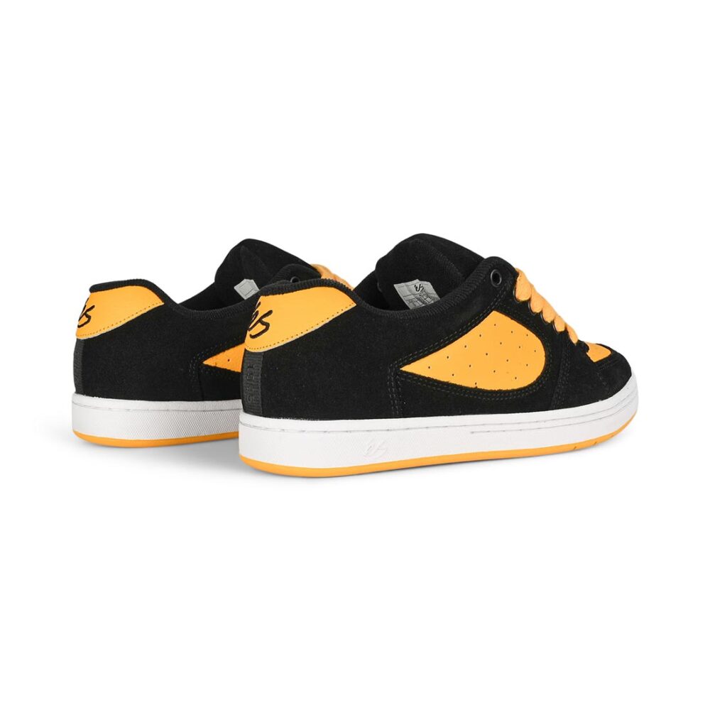 eS Accel Skate Shoes - Black/Yellow