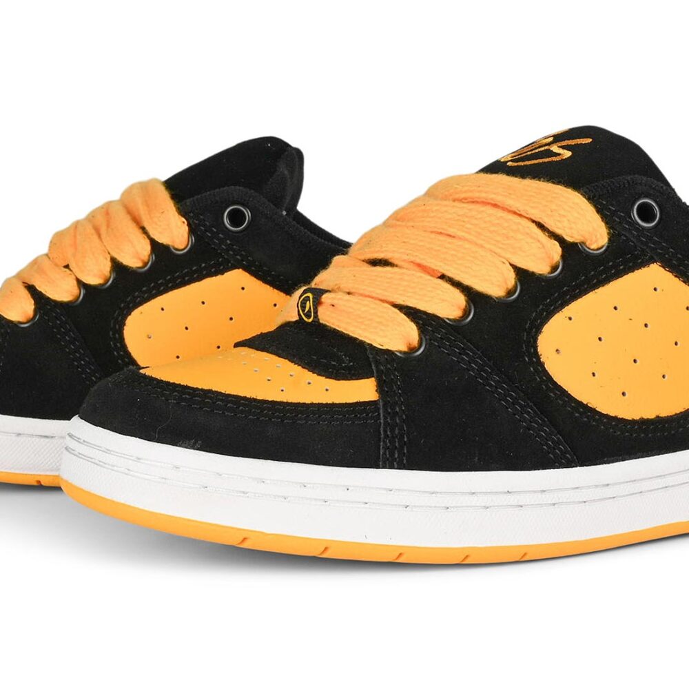 eS Accel Skate Shoes - Black/Yellow
