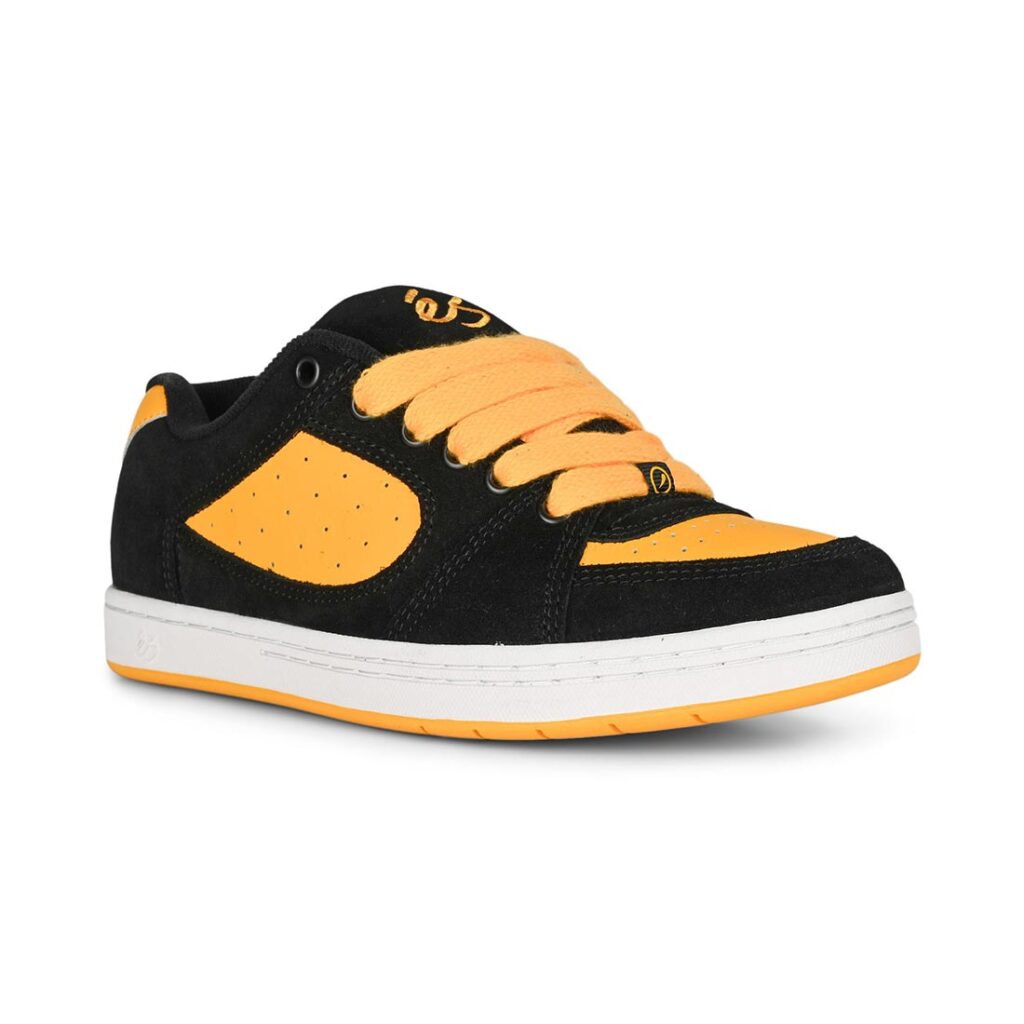 eS Accel Skate Shoes - Black/Yellow