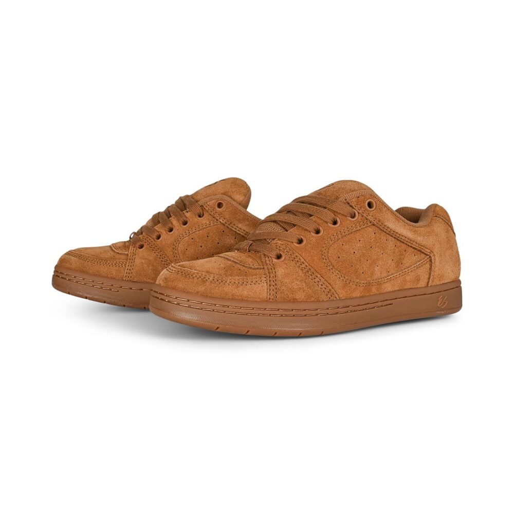 eS Accel Skate Shoes - Brown/Gum