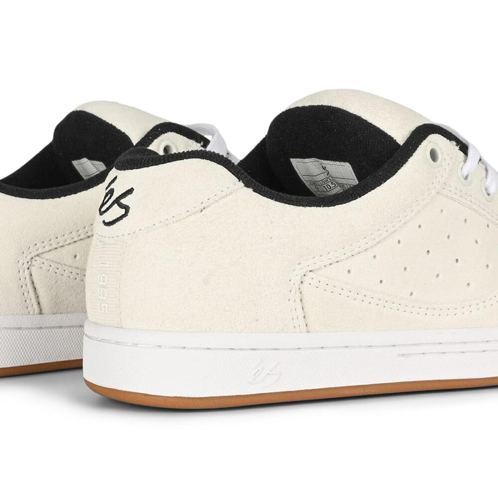 eS Accel Skate Shoes - White/Black/White