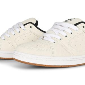 eS Accel Skate Shoes - White/Black/White