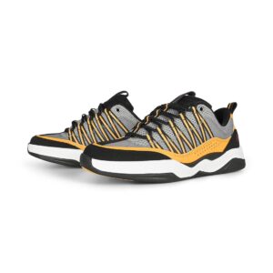 eS Imprint Skate Shoes - Black/Yellow