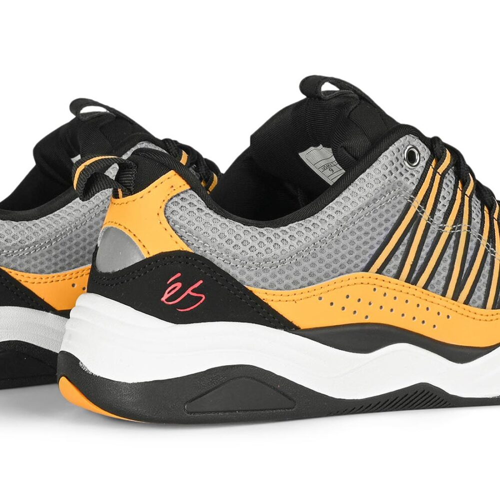 eS Imprint Skate Shoes - Black/Yellow