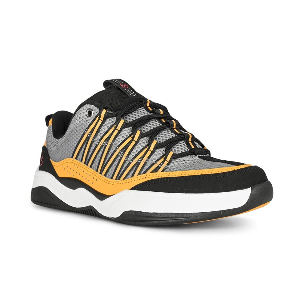 eS Imprint Skate Shoes - Black/Yellow