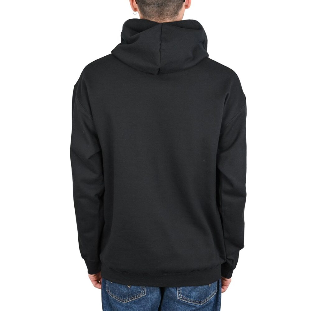 eS Script Pullover Hoodie - Black/White