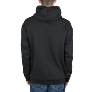 eS Script Pullover Hoodie - Black/White