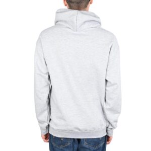 eS Script Pullover Hoodie - Grey/Red