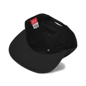 eS Script Snapback Cap – Black