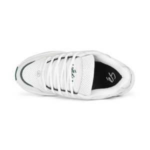 eS TJ Rogers Skate Shoes - White/Green