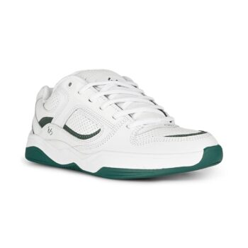 eS TJ Rogers Skate Shoes - White/Green