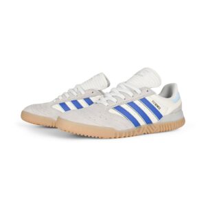Adidas Busenitz Indoor Super Skate Shoes - Grey/Royal Blue/Clear Sky