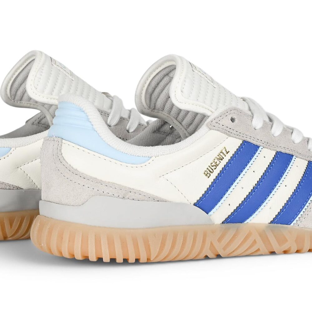 Adidas Busenitz Indoor Super Skate Shoes - Grey/Royal Blue/Clear Sky