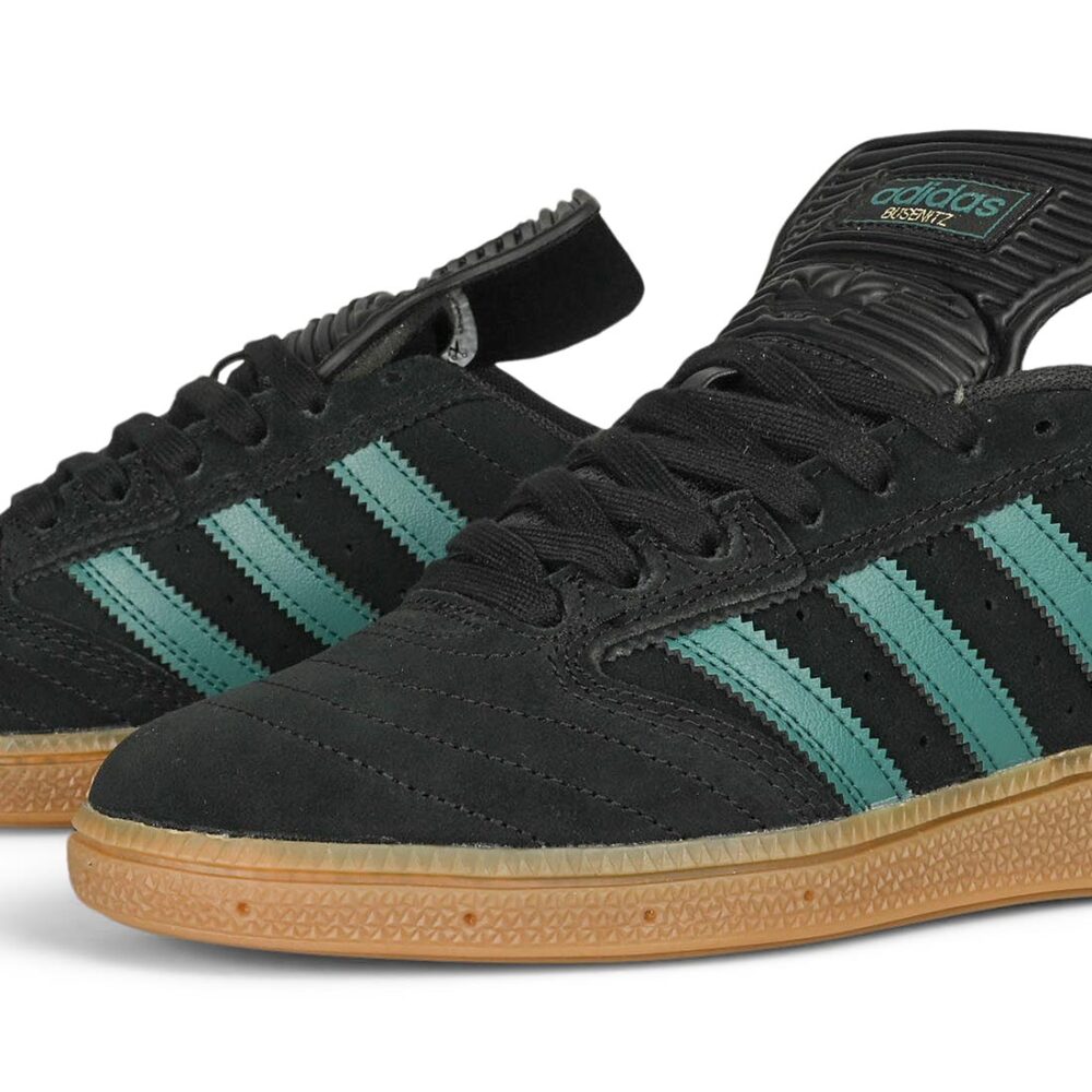 Adidas Busenitz Skate Shoes - Black/Green/Gum
