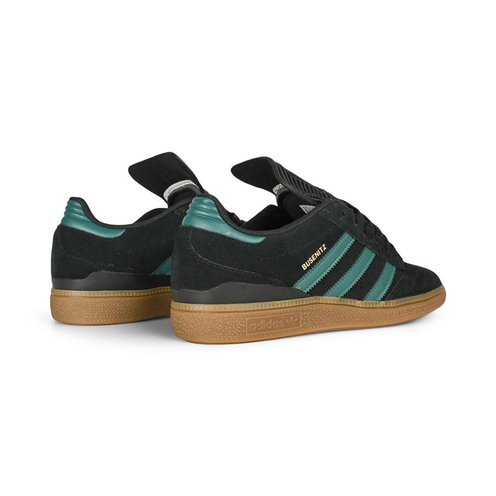 Adidas Busenitz Skate Shoes - Black/Green/Gum