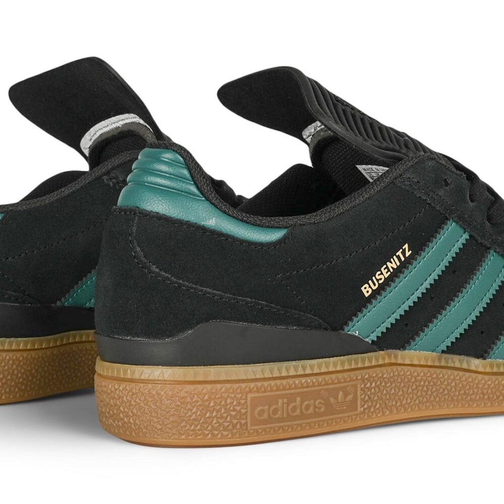 Adidas Busenitz Skate Shoes - Black/Green/Gum