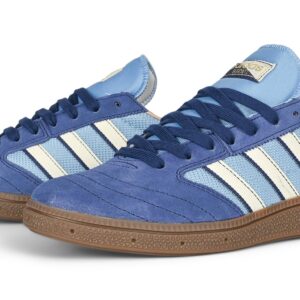 Adidas Busenitz Vintage Skate Shoes - Dark Blue/White/Gum