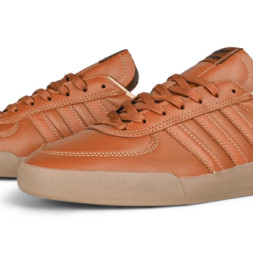 Adidas Glenburn Skate Shoes - Dusky Bronze/Gold Metallic/Gum