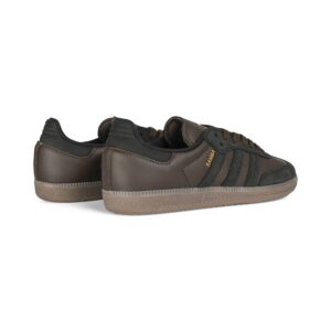 Adidas Samba ADV Skate Shoes - Dark Brown/Black/Gum