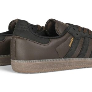 Adidas Samba ADV Skate Shoes - Dark Brown/Black/Gum