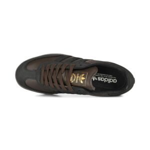 Adidas Samba ADV Skate Shoes - Dark Brown/Black/Gum