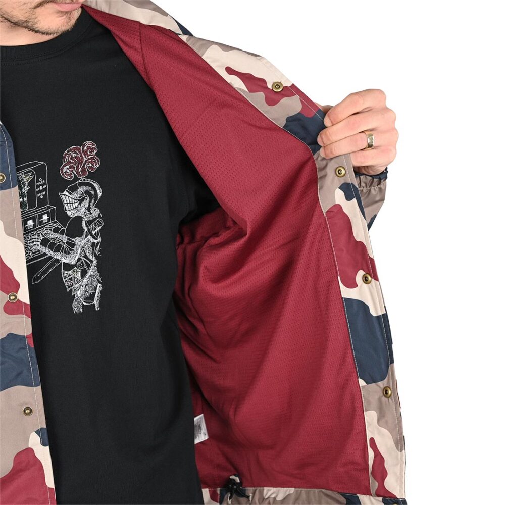 Adidas Skateboarding Camo Coach Jacket - Multi